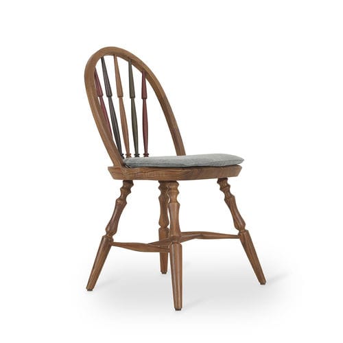 Moderner Esszimmerstuhl - TROI - ALANKARAM - für den Innenraum / Holz / Holz