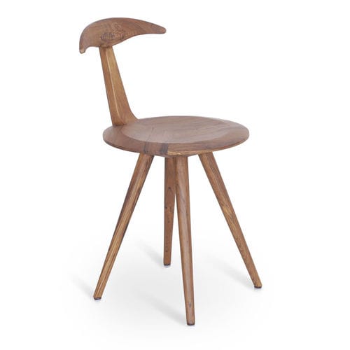 Moderner Esszimmerstuhl - PRATINU - ALANKARAM - für Küche / Teakholz / Holz