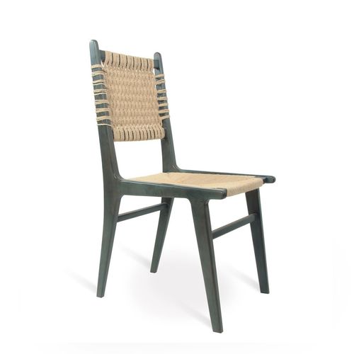 Moderner Esszimmerstuhl - ASANDI - ALANKARAM - für Wohnzimmer / Holz / Gestell aus Holz