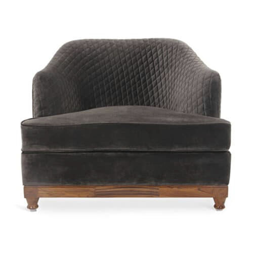 Modernes Sofa - MRUDUK - ALANKARAM - Stoff / Schaumstoff / Club