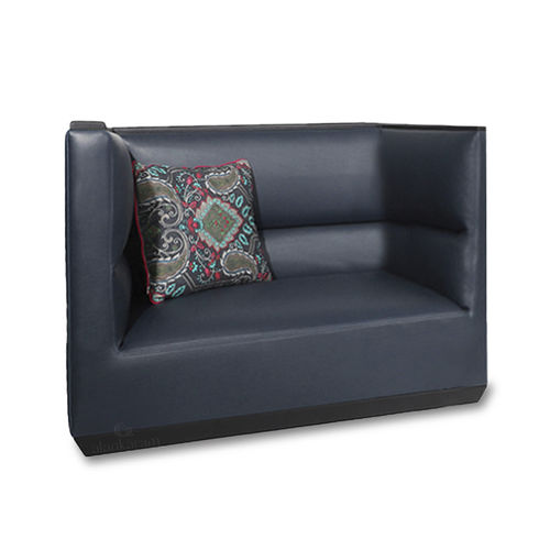 Modernes Sofa - BIYU - ALANKARAM - Leder / Polster / Club