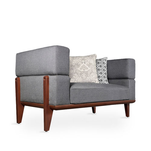 Modernes Sofa - LUA - ALANKARAM - für Wohnzimmer / Stoff / mit Armlehnen