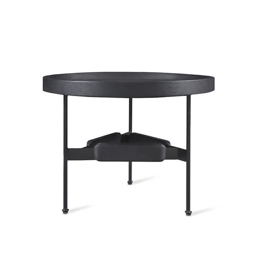 Moderner Beistelltisch - PARNY - ALANKARAM - Massivholz / Messing / Gestell aus Messing