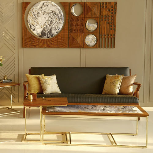 Modernes Sofa - Z-SOFA - ALANKARAM - für Wohnzimmer / für Schlafzimmer / Stoff
