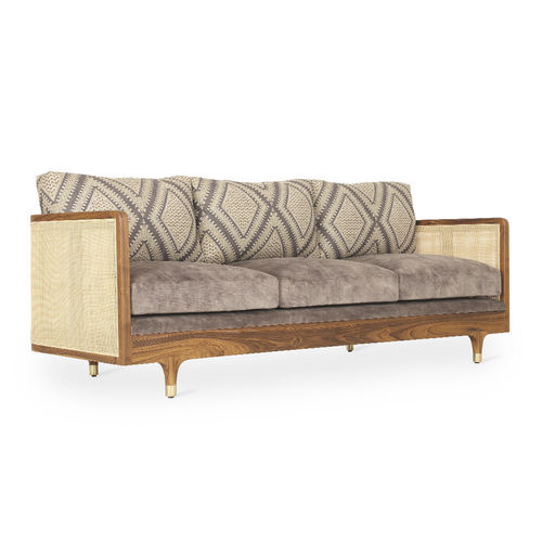 Modernes Sofa - LUK - ALANKARAM - für Wohnzimmer / für Schlafzimmer / Stoff