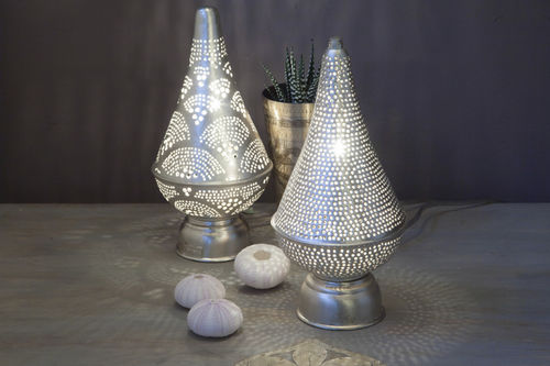 Tischlampe - FAN - Zenza - Messing / modern / schnurlos