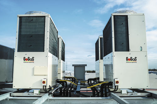 Luft/Luft-Wärmepumpe - ECO MONDIA Green Technology Europe GmbH - Gas / für gewerbliche Nutzung / Industrie