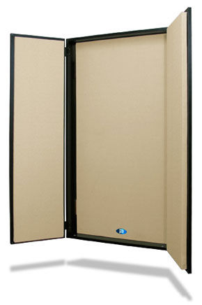 Wandmontierte Akustikplatte - FLEXIBOOTH™ - Primacoustic - MDF / Wolle / rechteckig