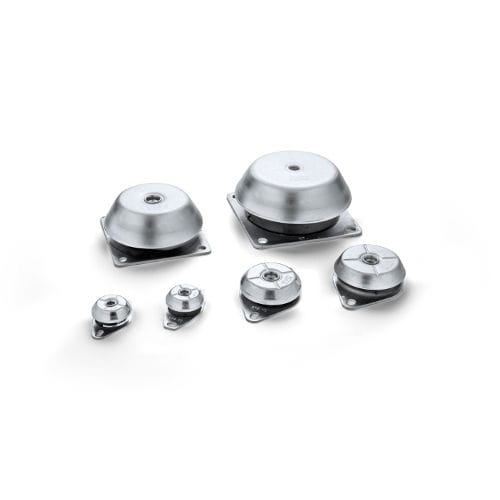 Schwingungshemmendes Elastomerlager - BRB - AMC Mecanocaucho - Metall / Elastomer / für horizontale Lasten