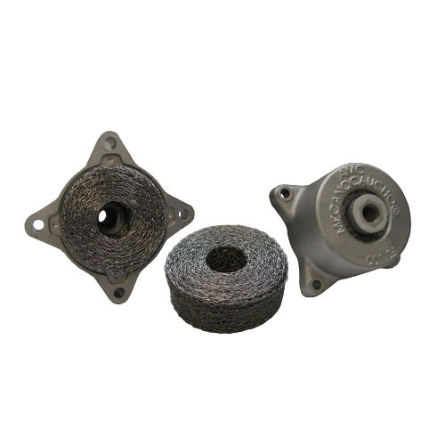 Schwingungshemmendes Elastomerlager - FZM - AMC Mecanocaucho - Edelstahl / Drahtgewebe