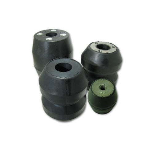 Schwingungshemmendes Elastomerlager - RS - AMC Mecanocaucho - stark gedämpft / Elastomer