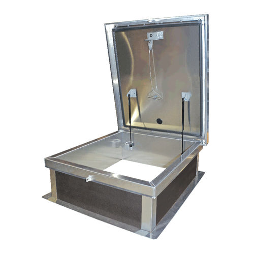 Luke / am Dach - A SERIES - Acudor Products Ltd. - quadratisch / Aluminium / für Hausautomationssystem