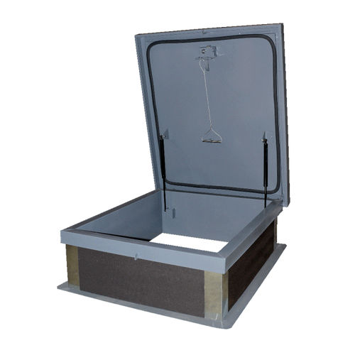 Luke / am Dach - G SERIES - Acudor Products Ltd. - quadratisch / galvanisiertem Stahl / für Hausautomationssystem