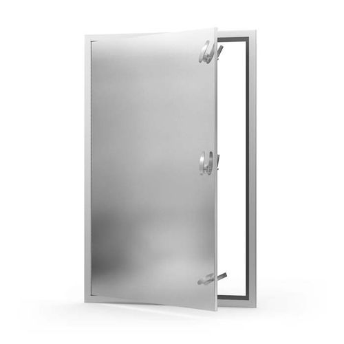 Luke für Wand - WD-8000 - Acudor Products Ltd. - rechteckig / Aluminium / Edelstahl
