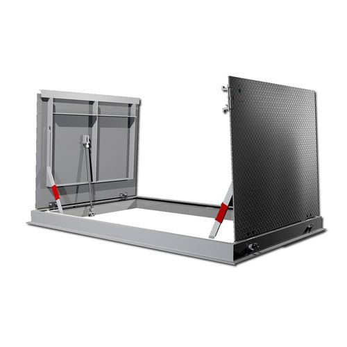 Luke für Fußboden - FC-300 - Acudor Products Ltd. - quadratisch / rechteckig / Aluminium