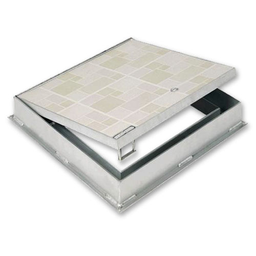 Luke für Fußboden - FT-8050 - Acudor Products Ltd. - quadratisch / rechteckig / Metall