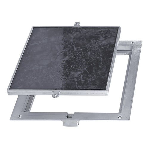 Luke für Fußboden - FT-8080 - Acudor Products Ltd. - quadratisch / Aluminium / Edelstahl