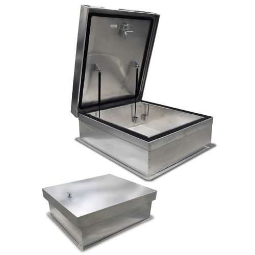 Luke / am Dach - RHATB - Acudor Products Ltd. - quadratisch / Aluminium / Edelstahl