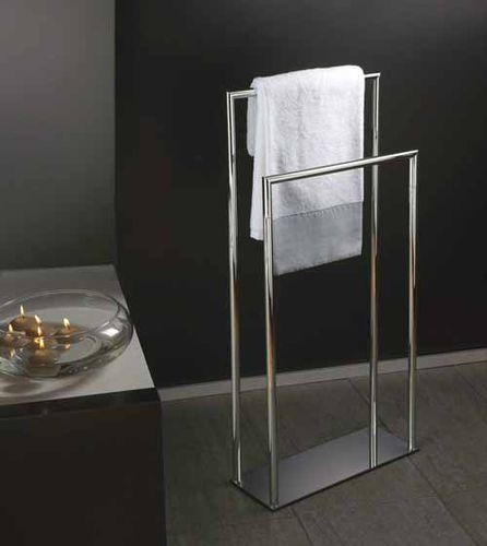 Handtuchhalter / 2 Stangen - AM616 - Bagno & Associati - bodenstehend / aus verchromtem Metall