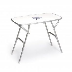 Moderner Tisch - M250 series - Forma Marine - melaminbeschichtet / Gestell aus anodisiertem Aluminium / rechteckig