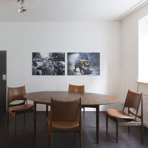 Esstisch / skandinavisches Design - SILVER  - Finn Juhl - Eiche / Nussbaum / Teakholz