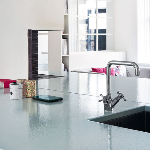 Lavastein-Arbeitsplatte - COUNTERTOP CRISTALLI - Made a Mano Srl - Rosario Parrinello - für Küche