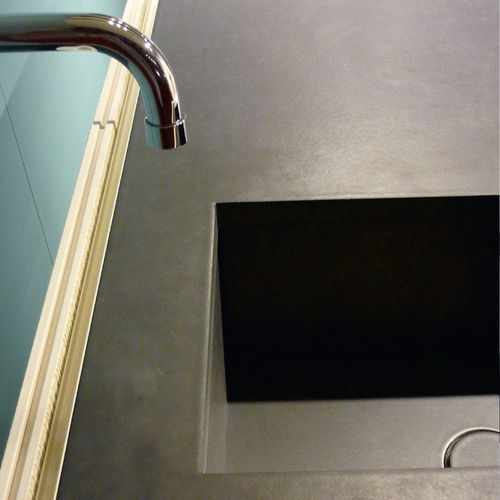 Lavastein-Arbeitsplatte - COUNTERTOP OSSIDO - Made a Mano Srl - Rosario Parrinello - für Küche