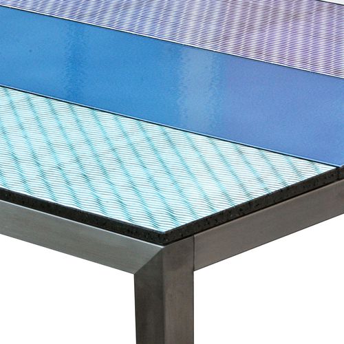 Lavasteintisch - MEDITERRANEAN - Made a Mano Srl - Rosario Parrinello - rechteckig / für professionellen Einsatz / für Außenbereich