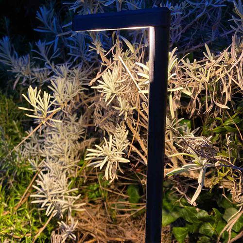 Leuchtpoller für Garten - EKERA - MAISON ORSTEEL - modern / Aluminium / LED