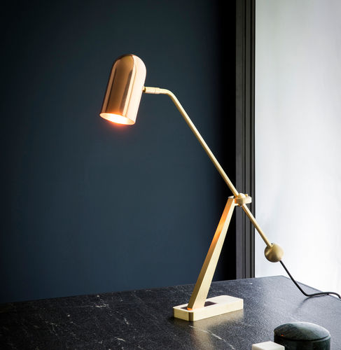 Tischlampe - STASIS - BERT FRANK - Bronze / Kupfer / Messing