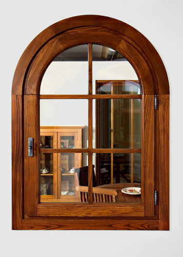 Holzfenster - EUROMIX - Molaro - Bronze / Flügel / mit Doppelverglasung
