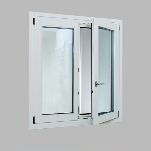 Holzfenster - EUROMIX PLUS 88 - Molaro - Aluminium / Flügel / mit Dreifachverglasung