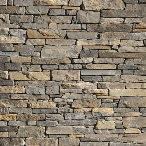 Kunststeinverblender - Ledge stone profile - Geopietra - für den Innenbereich / Außen / verklebt