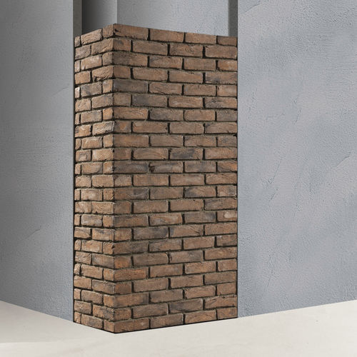 Terrakotta-Riemchen - FORGIA  - Geopietra - Außen / für den Innenbereich / verklebt