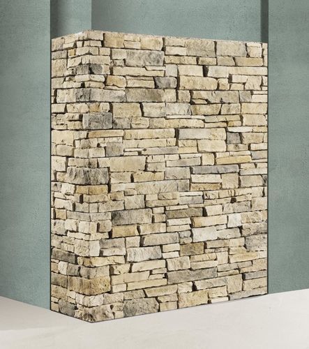 Kunststeinverblender - NEW MONTE PANEL - Geopietra - Außen / für den Innenbereich / verklebt