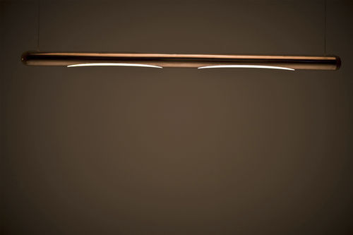 Hängeleuchte - EGG DESIGNS - LED / linear / Kupfer