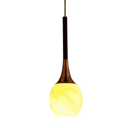 Hängelampe - OSTRICH - EGG DESIGNS - Kupfer / Holz / modern