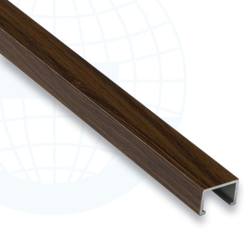 Aluminium-Trennprofil - EUROLISTELLO 225A - Euroshrink - für Fliesen / mit Holzleiste