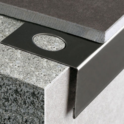 Aluminiumprofil - EUROBALCONY 280S - Euroshrink - Edelstahl / Ortgang / für Balkon