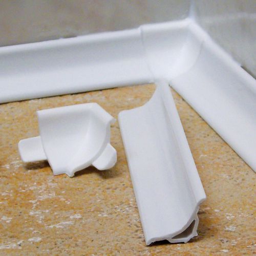 PVC-Abschlussprofil - EUROCOVE 211 - Euroshrink - für Fliesen