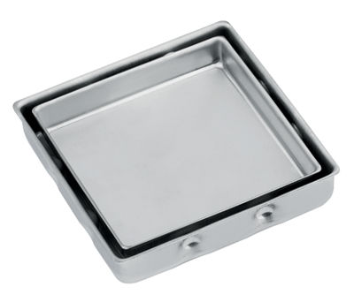 Metall-Bodenablauf - PPP60 - Ferplast Srl - für Duschen / quadratisch