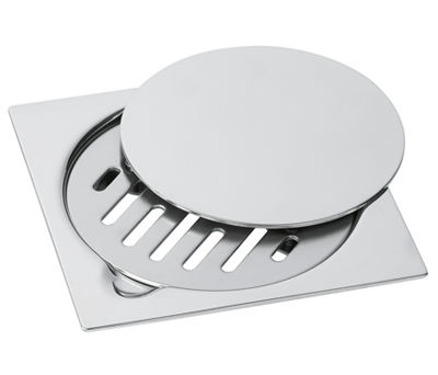 Edelstahl-Bodenablauf - 153 - Ferplast Srl - für Duschen / Gitter / quadratisch