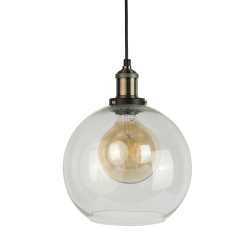 Hängelampe - SHAMA - http://www.globallightllc.com/ - Messing / Glas / Keramik
