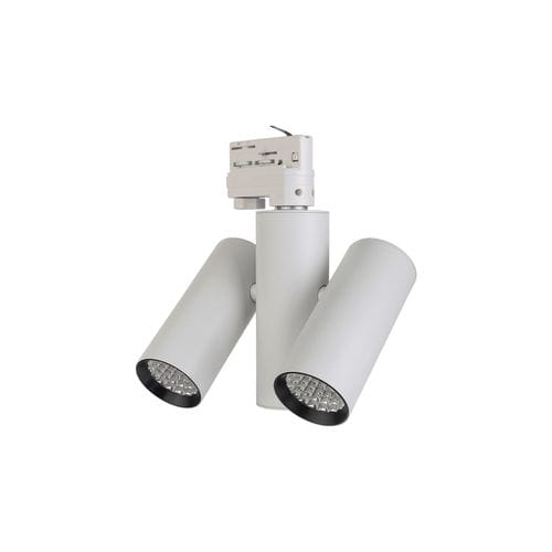 LED-Schienenleuchte - NADRA - http://www.globallightllc.com/ - rund / Aluminiumguss / Polycarbonat