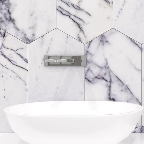 Marmorfliesen - LILAC OBLONG : 59 - Ionic Stone - poliert / für Badezimmer / Wand