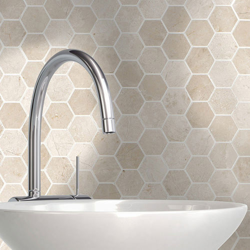 Marmor-Mosaikfliese - BOTTICINO  - Ionic Stone - texturiert / für Badezimmer / Wand