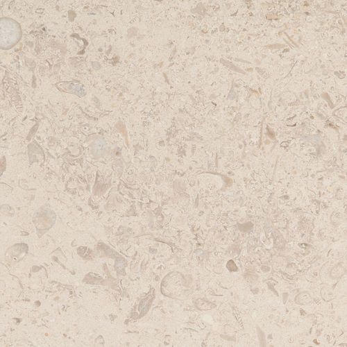 Kalkstein-Steinplatte - SILVER CREME - Julipedra - für Fußboden / für Innenausbau / für Bad