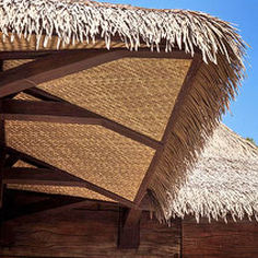 Dach / synthetisches Reet - HIP AND EAVE - Virobuild - wasserdicht / flammenhemmend / schachtelbar