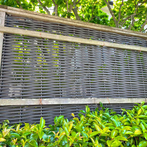 Plattenzaun - VIROFENCE - Virobuild - für öffentliche Bereiche / Polyethylen / rechteckig