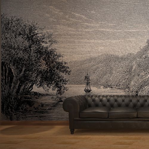 Tapete / originelles Design - DULCE RIVER 1867 - HD WALLS - Vlies / Kunstdruck / 3D-Effekt